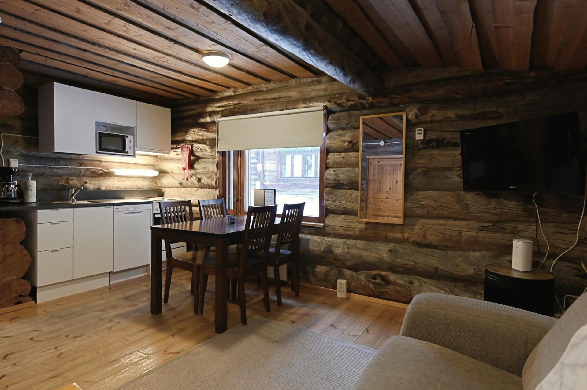 Classic Log Cabin Ski-In Ski-Out Levi Ngoại thất bức ảnh