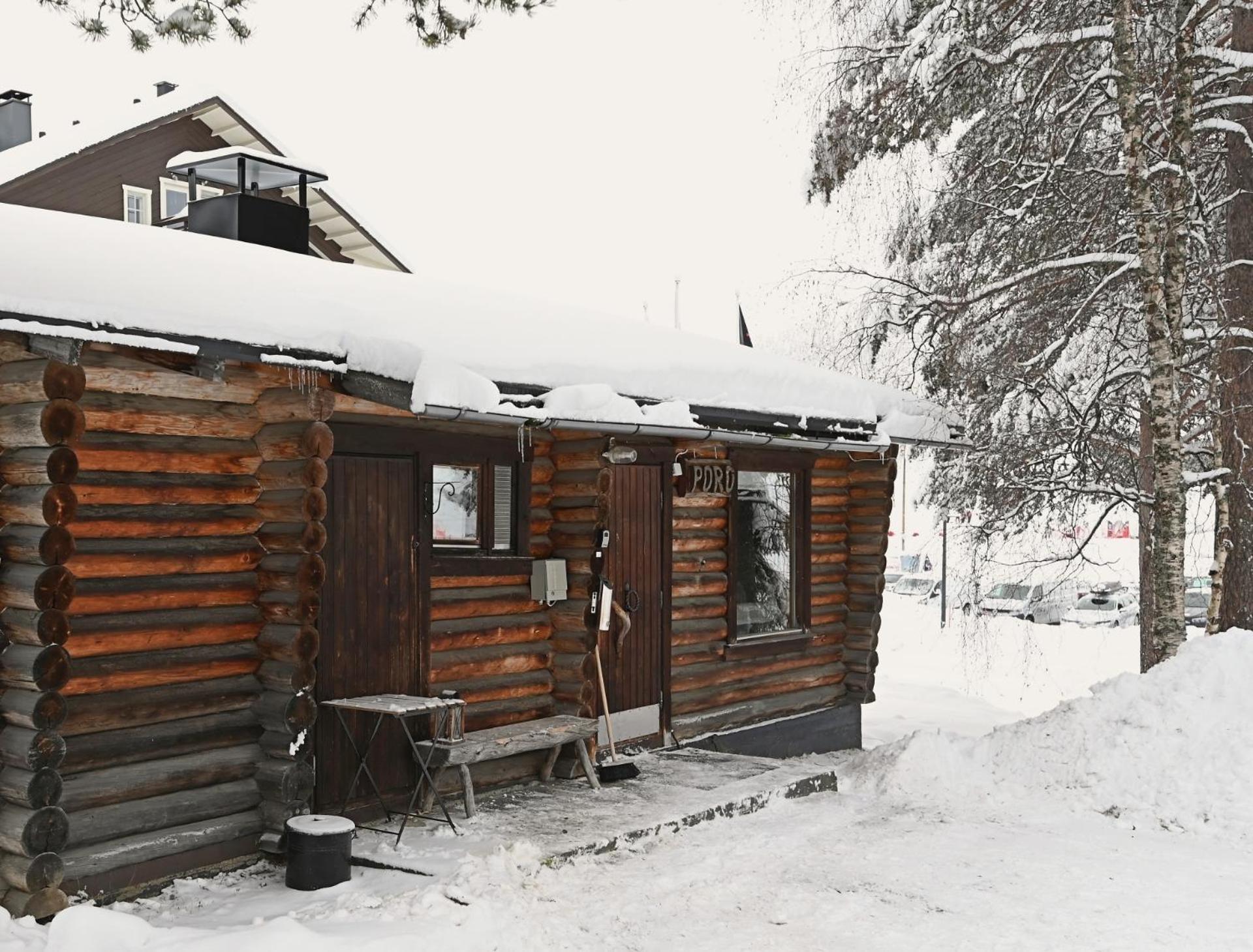Classic Log Cabin Ski-In Ski-Out Levi Ngoại thất bức ảnh