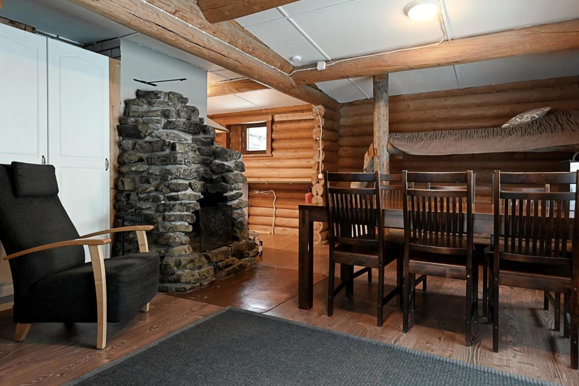 Classic Log Cabin Ski-In Ski-Out Levi Phòng bức ảnh