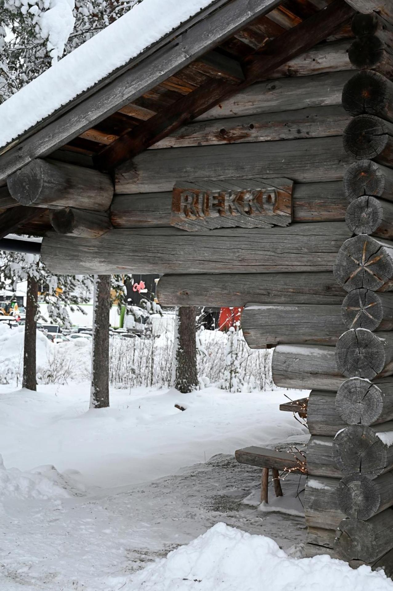 Classic Log Cabin Ski-In Ski-Out Levi Ngoại thất bức ảnh
