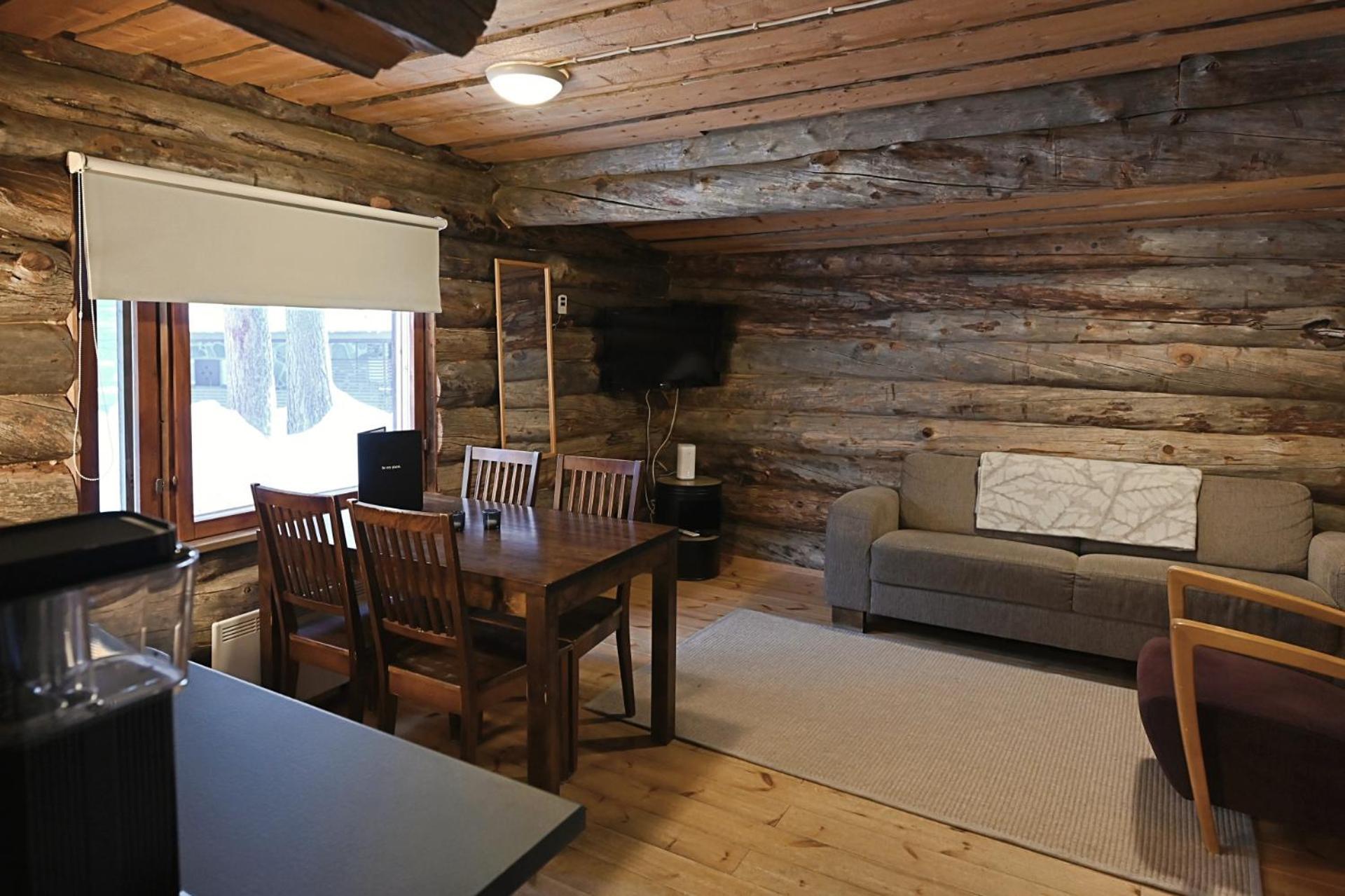 Classic Log Cabin Ski-In Ski-Out Levi Ngoại thất bức ảnh